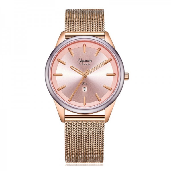 Alexandre Christie AC 2960 Rosegold Pink LDBRGLNPN